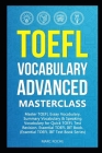 TOEFL Vocabulary Advanced Masterclass By Marc Roche Cover Image