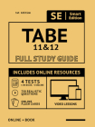 Tabe 11 & 12 Full Study Guide: Complete Subject Review for Tabe 11 & 12, with Online Video Lessons, 4 Full Length Practice Tests Book + Online, 750 R Cover Image