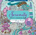 Serenity Adult Coloring Book Cover Image