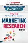 MS-66 Marketing Research By Panel Gullybaba Com Cover Image