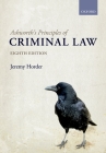 Ashworth's Principles of Criminal Law By Jeremy Horder Cover Image
