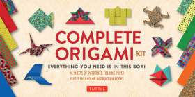 Complete Origami Kit: [Kit with 2 Origami How-To Books, 98 Papers, 30 Projects] This Easy Origami for Beginners Kit Is Great for Both Kids a Cover Image