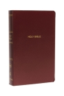 NKJV, Gift and Award Bible, Leather-Look, Burgundy, Red Letter Edition Cover Image