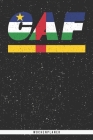 Caf: Zentralafrikanische Republik Wochenplaner mit 106 Seiten in weiß. Organizer auch als Terminkalender, Kalender oder Pla By Mes Kar Cover Image