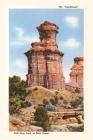 Vintage Journal The Lighthouse Rock, Palo Duro Park, Texas By Found Image Press (Producer) Cover Image