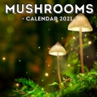 Mushrooms Calendar 2021: 16-Month Calendar, Cute Gift Idea For Mushroom Lovers Women & Men Cover Image