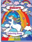 Unicorn Coloring Book for Kids Ages 4-8: A New and Unique Unicorn Coloring Book for Girls Ages 4-8. A Unicorn Gift for Your Little Girl, Daughter, Gra By Echo Press Cover Image