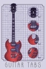 Guitar Tabs: Guitar Tabulator Block I Numbered Notebook with Table of Contents I Gift Music Sheet for Guitar Players and Those who By Freaky Guitar Cover Image