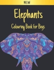 Elephants: Coloring Book Stress Relieving 40 Elephants Designs Coloring Book for Adults for Stress Relief and Relaxation 40 Amazi Cover Image