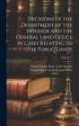Decisions of the Department of the Interior and the General Land Office in Cases Relating to the Public Lands; Volume 15 Cover Image