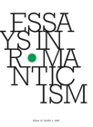 Essays in Romanticism, Volume 27.1 2020 By Alan Vardy (Editor) Cover Image