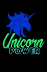 Unicorn Power: Notebook for school By Green Cow Land Cover Image