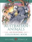 Australian Animals and Wildflowers Colouring Book Cover Image