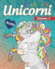 unicorni colorare 1 - Notte: Libro da colorare per adulti (Mandala) - Anti-stress - volume 1 - edizione notturna By Dar Beni Mezghana (Editor), Dar Beni Mezghana Cover Image