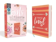Niv, Girls' Ultimate Backpack Bible, Faithgirlz Edition, Compact, Flexcover, Coral, Red Letter Edition, Comfort Print By Zondervan Cover Image