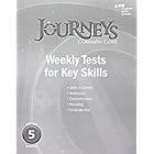 Houghton Mifflin Harcourt Journeys: Common Core Weekly Assessments Grade 5 Cover Image