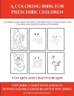 Fun Arts and Crafts for Kids (A Coloring book for Preschool Children): This book has 50 extra-large pictures with thick lines to promote error free co By James Manning, Kindergarten Worksheets (Producer) Cover Image