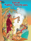 Great Native Americans Coloring Book Cover Image