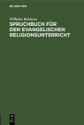 Spruchbuch Für Den Evangelischen Religionsunterricht Cover Image