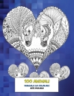 Mandala da colorare - Arte muraria - 100 Animali By Severa Lippa Cover Image