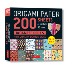 Origami Paper 200 Sheets Japanese Dolls 6 (15 CM): Tuttle Origami Paper: Double Sided Origami Sheets Printed with 12 Different Designs (Instructions f Cover Image