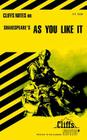 CliffsNotes on Shakespeare's As You Like It Cover Image