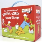 The Little Red Box of Bright and Early Board Books: Go, Dog. Go!; Big Dog . . . Little Dog; The Alphabet Book; I'll Teach My Dog a Lot of Words (Bright & Early Board Books(TM)) By P.D. Eastman, Michael Frith Cover Image
