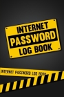 Internet Password Log Book Cover Image