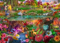 Brain Tree - Dream Paradise 1000 Pieces Jigsaw Puzzle for Adults: With Droplet Technology for Anti Glare & Soft Touch By Brain Tree Games LLC (Created by) Cover Image