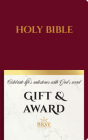 NRSV Updated Edition Gift & Award Bible (Imitation Leather, Burgundy) By National Council of Churches (Created by) Cover Image