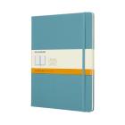 Moleskine Classic Notebook, Extra Large, Ruled, Blue Reef, Hard Cover (7.5 x 9.75) Cover Image