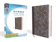 Niv, Bible for Kids, Cloth Over Board, Blue, Red Letter, Comfort Print: Thinline Edition By Zondervan Cover Image
