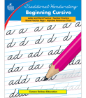 Traditional Handwriting: Beginning Cursive, Grades 2 - 5 By Carson Dellosa Education (Compiled by) Cover Image