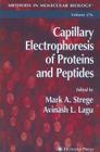 Capillary Electrophoresis of Proteins and Peptides (Methods in Molecular Biology #276) By Mark A. Strege (Editor), Avinash L. Lagu (Editor) Cover Image