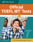 Official TOEFL IBT Tests Volume 1, Fifth Edition By Educational Testing Service Cover Image