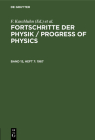 1967 By F. Kaschluhn (Editor), A. Lösche (Editor), R. Ritschl (Editor) Cover Image