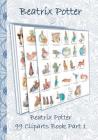 Beatrix Potter 99 Cliparts Book Part 1 ( Peter Rabbit ): Sticker, Icon, Clipart, Cliparts, download, Internet, Dropbox, Original, Children's books, ch By Beatrix Potter, Elizabeth M. Potter Cover Image
