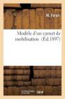 Modèle d'Un Carnet de Mobilisation (Sciences Sociales) By M. Féron Cover Image