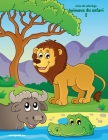 Livre de coloriage Animaux du safari 2 Cover Image