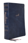 Nkjv, MacArthur Study Bible, 2nd Edition, Leathersoft, Blue, Indexed, Comfort Print: Unleashing God's Truth One Verse at a Time Cover Image
