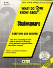 SHAKESPEARE: Passbooks Study Guide (Test Your Knowledge Series (Q)) By National Learning Corporation Cover Image