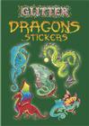 Glitter Dragons Stickers By Christy Shaffer Cover Image