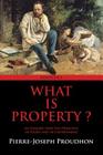 What Is Property? Cover Image