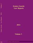 Eglr 2014 V3 (Estates Gazette Law Reports) By Hazel Marshall (Editor) Cover Image