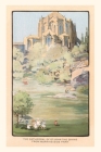 Vintage Journal Painting of St. John the Divine Cathedral, New York City By Found Image Press (Producer) Cover Image