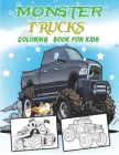 Monster Trucks coloring Book For Kids: Hotwheels monster jam trucks coloring activity book For Toddlers Cover Image