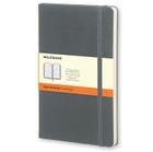 Moleskine Classic Ruled Notebook Large Hard Cover Slate Grey Cover Image