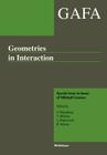 Geometries in Interaction: Gafa Special Issue in Honor of Mikhail Gromov By Y. Eliashberg (Editor), V. Milman (Editor), L. Polterovich (Editor) Cover Image