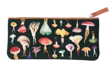 Art of Nature: Fungi Pencil Pouch: (Gifts for Mushroom Enthusiasts and Nature Lovers, Cute Stationery, Back to School Supplies) (Fantastic Fungi) By Insights Cover Image