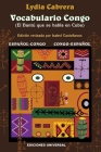 Vocabulario Congo By Lydia Cabrera Cover Image